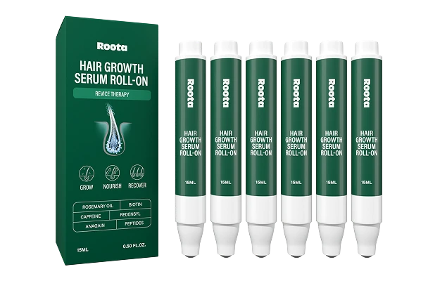 Roota Hair Revival Serum bottle and box